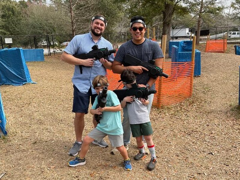 Outdoor Tactical Laser Tag in Charleston SC