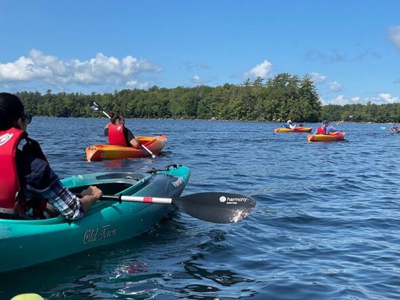 Scenic Sebago Lake Historical Tour by Kayak