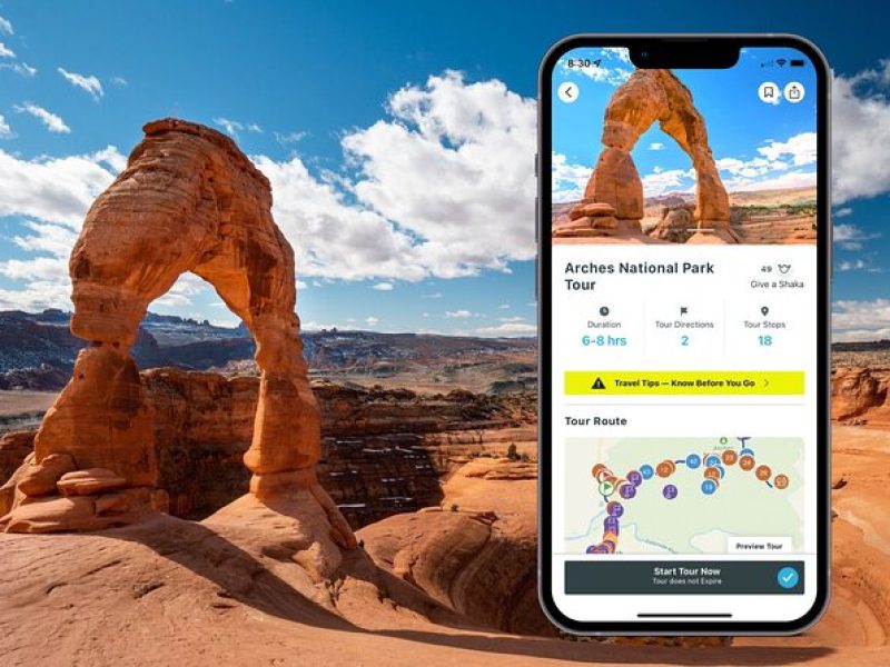 Full-Day Audio Driving Tour of Arches National Park