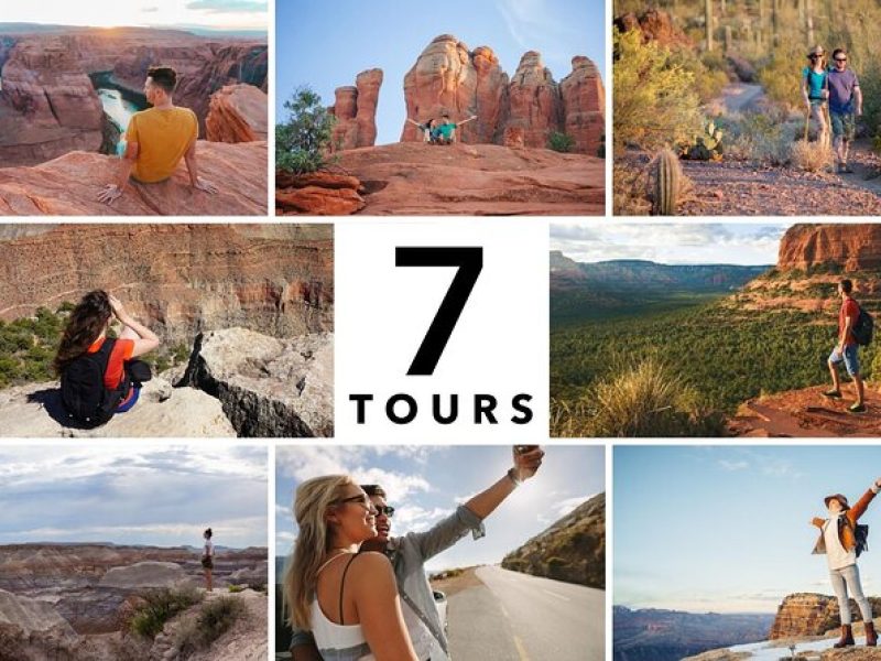 7-Days Self-Guided Arizona Driving Tour Bundle