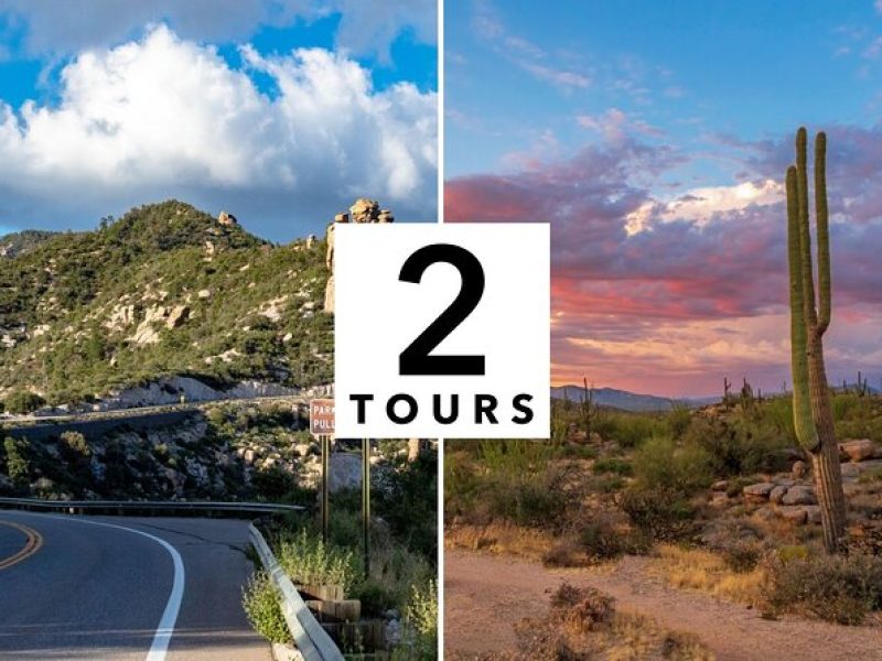 2 Day Self-Guided Tucson Day Trip Driving Tour Bundle