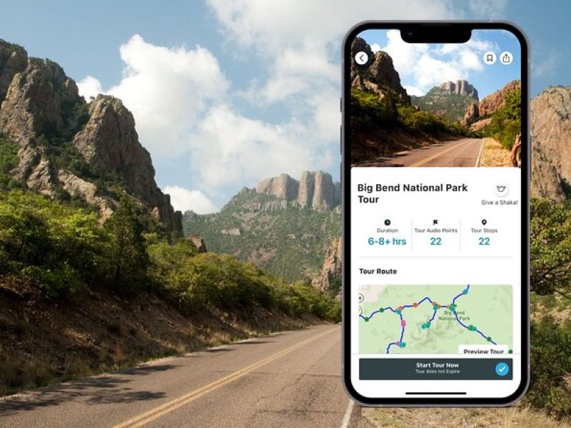 Big Bend National Park Self Guided Audio Tour Guide