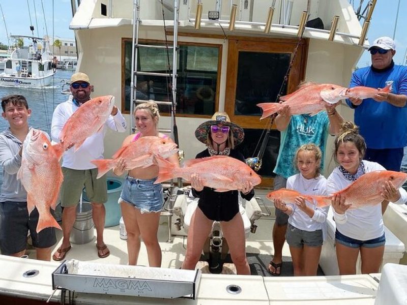 Private Fishing Charters in Key West-45 Ft Hatteras Cowgirl