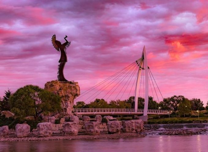 Self Guided Scavenger Hunt: Wichita, To The Arkansas River