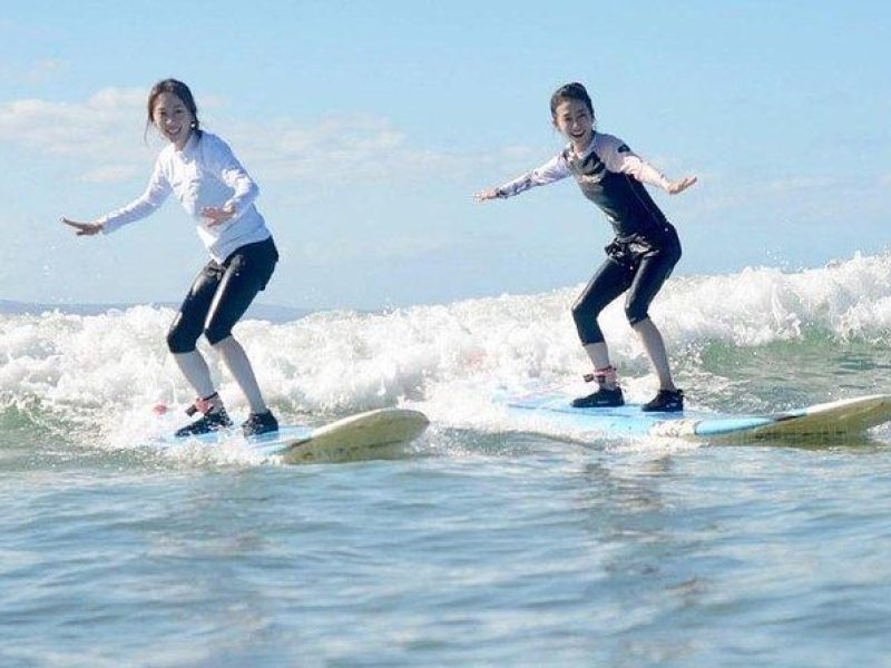 Group Surf Lesson for Beginners in Kihei at Kalama Park