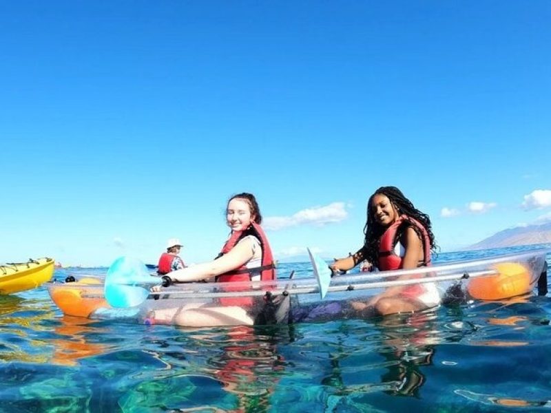 Clear Kayak and Snorkel Tour at Turtle Town, Makena