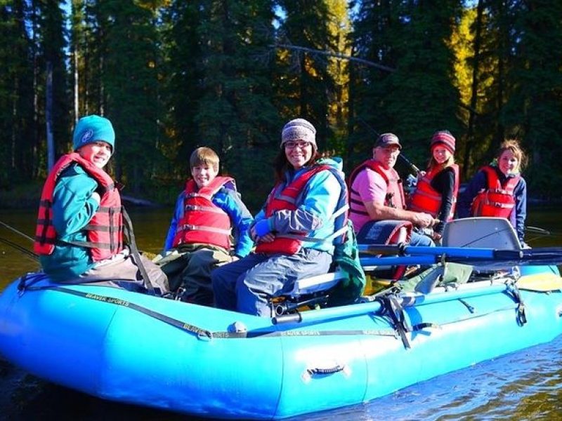 River Rafting in Alaska Wilderness