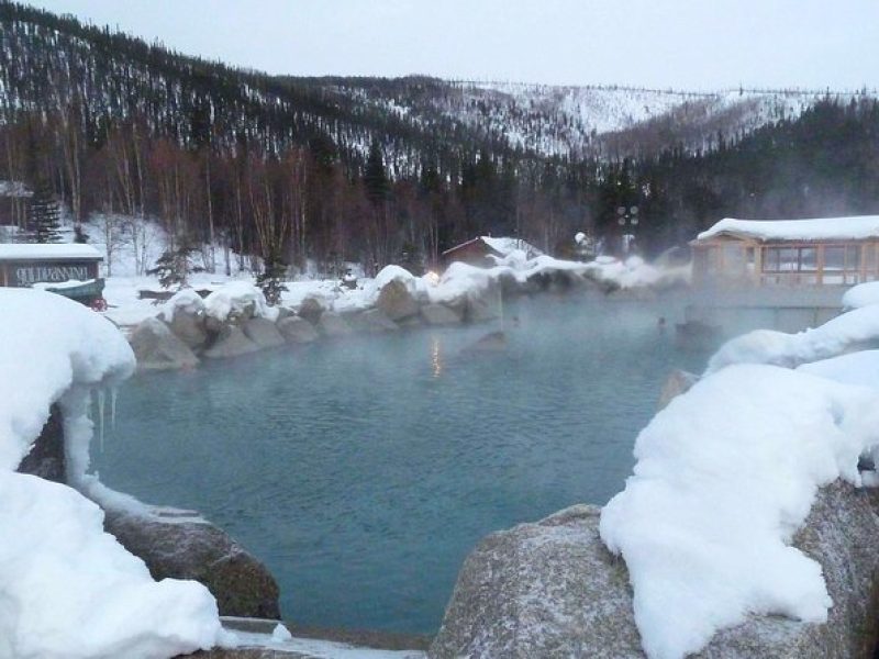 Northern Lights and Chena Hot Springs Night Tour from Fairbanks