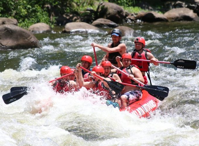 Upper Pigeon River Rafting Trip from Hartford