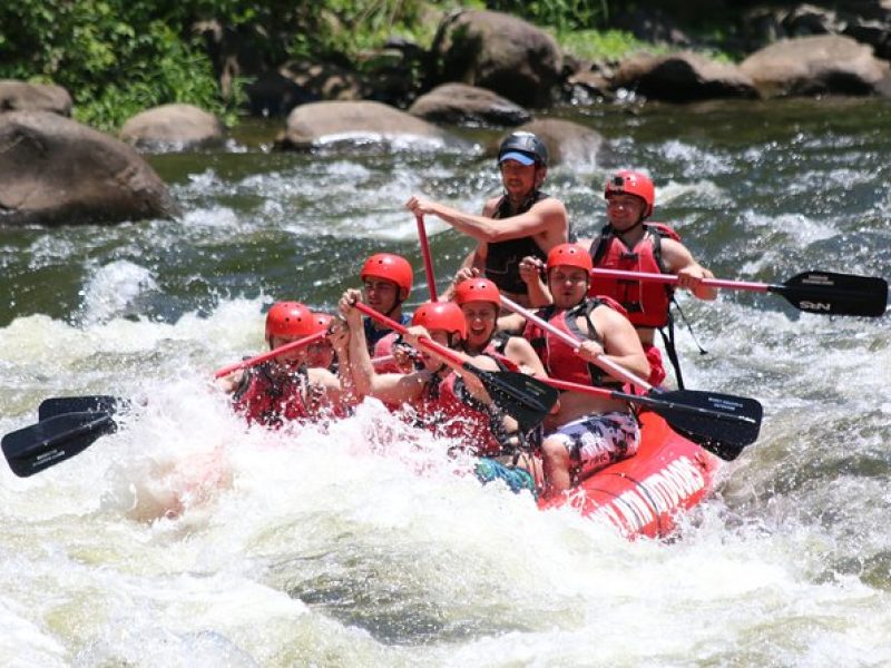 Upper Pigeon River Rafting Trip from Hartford