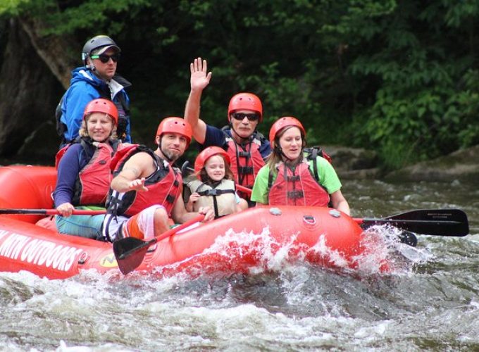 Lower Pigeon River Rafting Tour