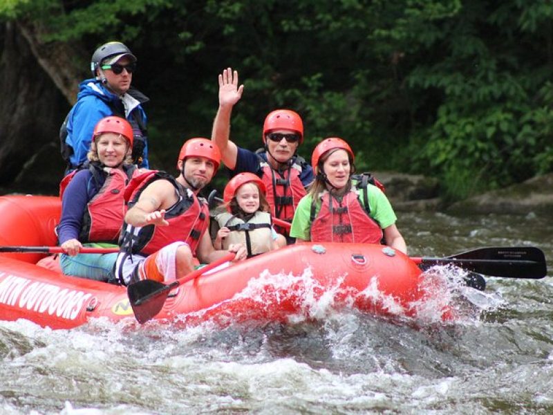 Lower Pigeon River Rafting Tour