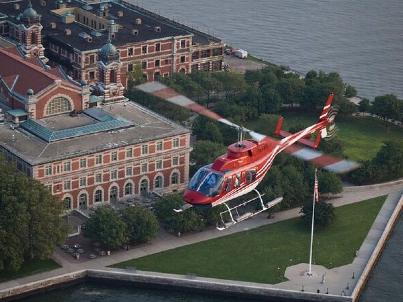 New York City Helicopter Tour with Statue of Liberty views