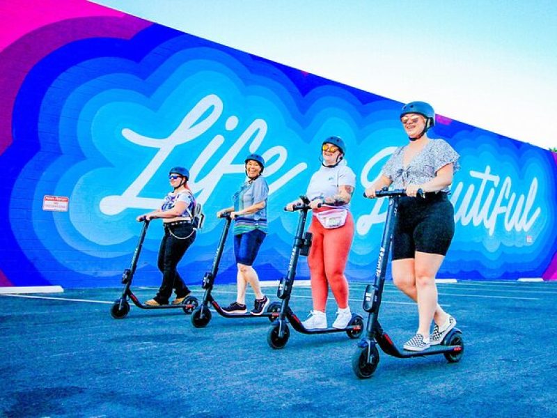 Rent Electric Scooters in Downtown Las Vegas