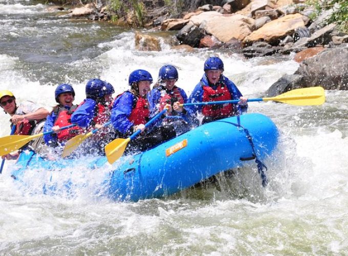 Beginner Whitewater Rafting on Historic Clear Creek