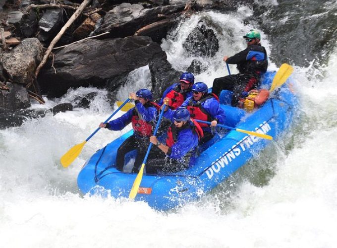 Advanced Whitewater Rafting in Clear Creek Canyon near Denver