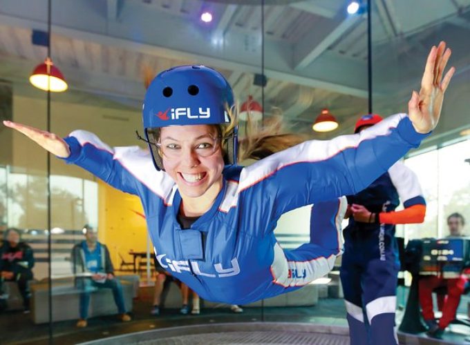 Oklahoma City Indoor Skydiving with 2 Flights & Personalized Certificate