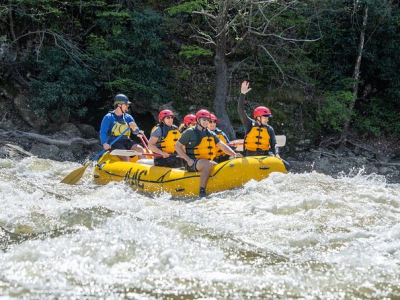 French Broad Gorge Whitewater Rafting Trip