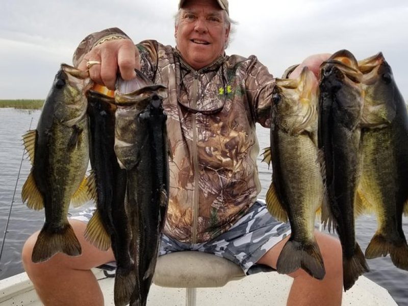 All Day Lake Okeechobee Fishing Trip near Palm Beach