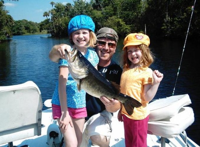 All Day St Johns River Fishing Trip near Daytona