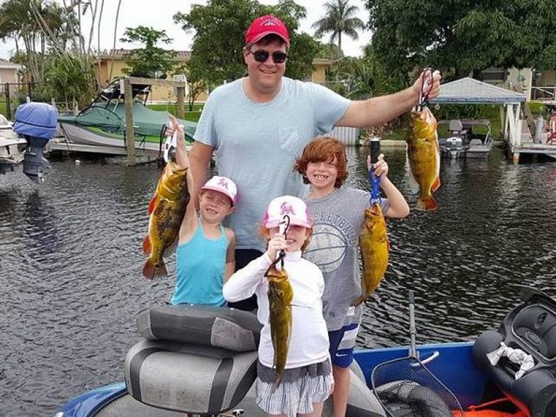 All Day Bass Fishing Trip near Boca Raton