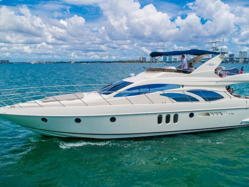 62' Azimut Yacht Charter with Captain and Mate