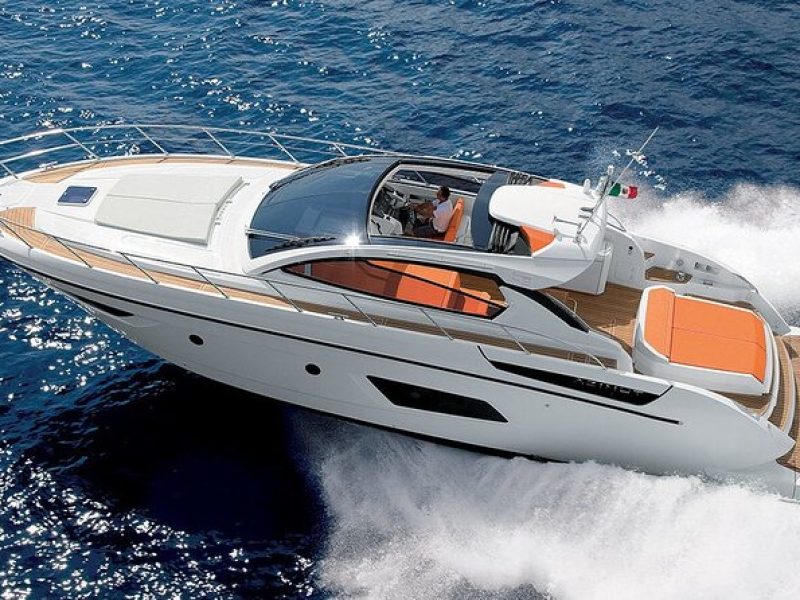 52' Azimut Yacht Charter with Captain and Mate