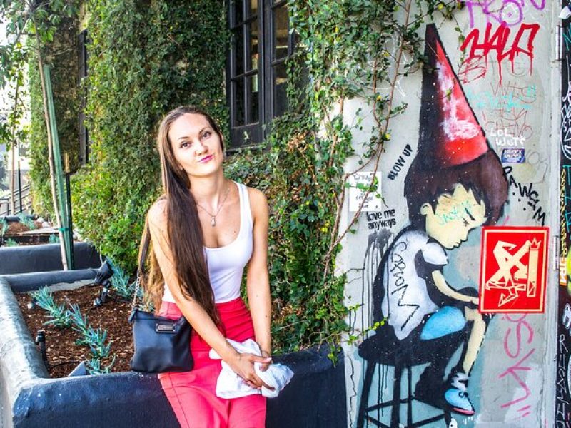 Murals and Graffiti Photoshoot – Posh Melrose with a Photographer in Los Angeles