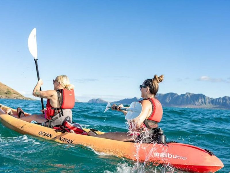 Guided Kayak Tour to Kailua’s Twin Islands