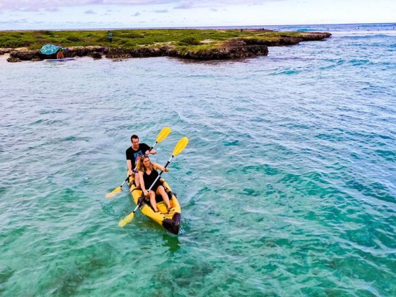 Self-Guided Kayaking Tour in Kailua Bay and Popoia Island