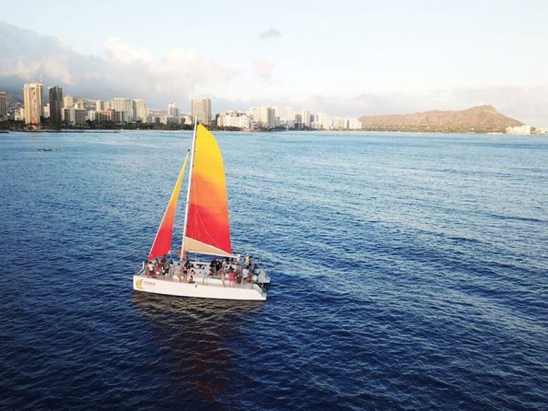 Oahu 3pm Tradewind Sail from Honolulu