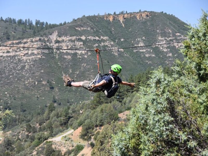 6-Zipline Adventure in the San Juan Mountains near Durango