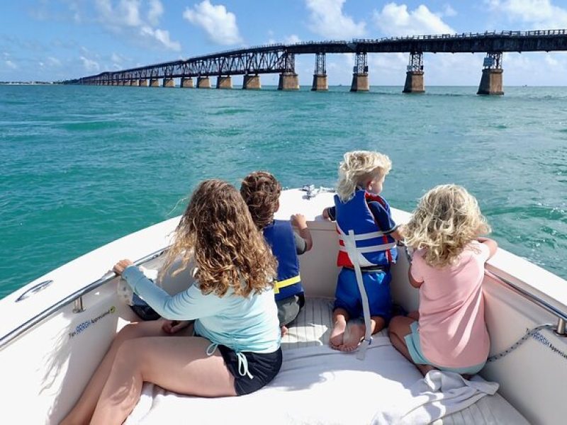 Private Boat Tour of Flagler's Famous Bridges from Big Pine Key