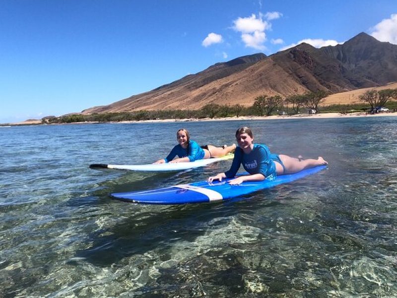 Semi Private Surf Lesson 4 Students 1 Instructor