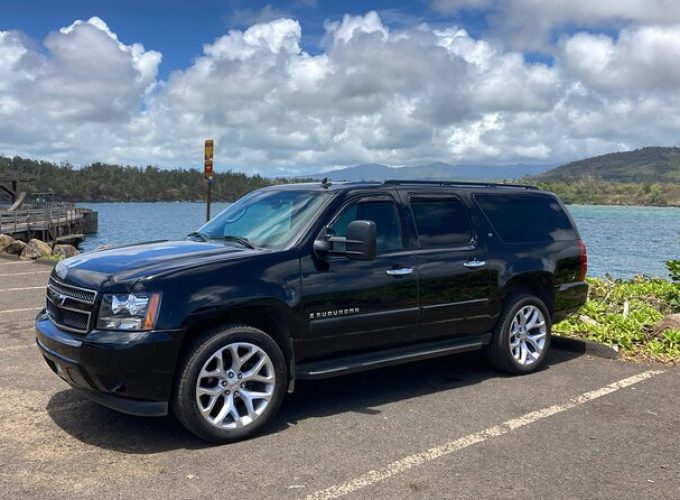 Private SUV Transfer – Lihue Airport to NorthShore Hanalei-Princeville-Kilauea