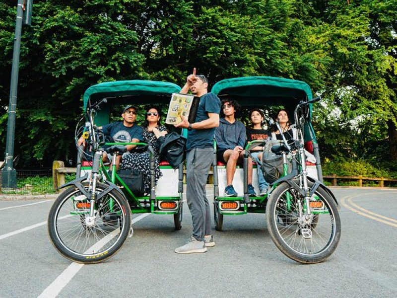 Central Park Film Spots & Celebrity Homes Pedicab Tour