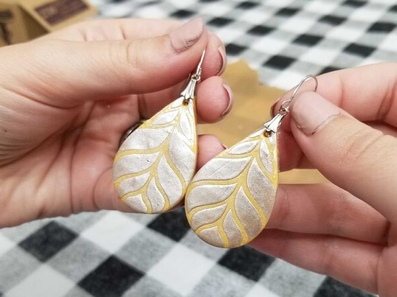 Polymer Clay Earring Making Class