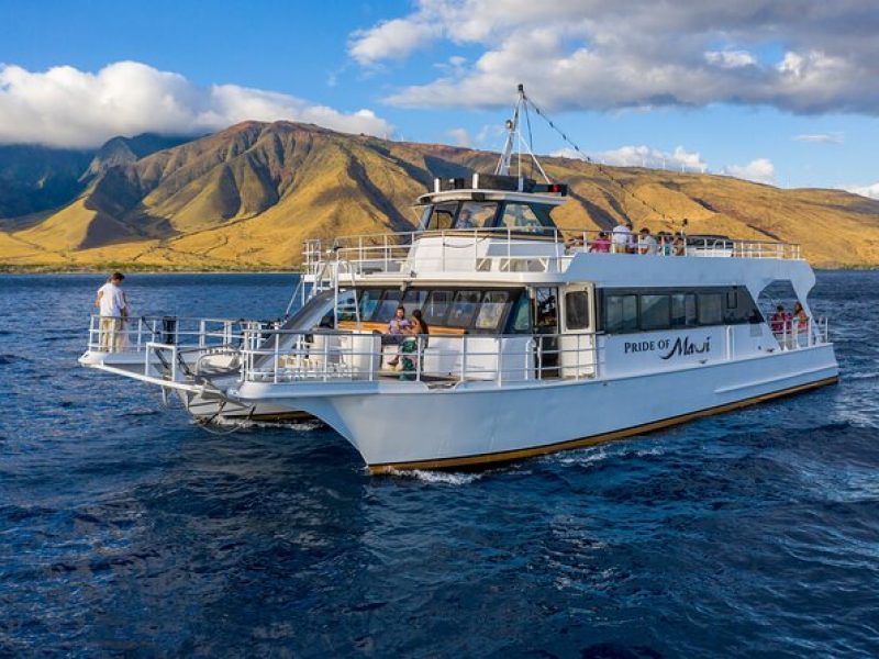 Maui Sunset Luau Dinner Cruise from Ma'alaea Harbor aboard Pride of Maui