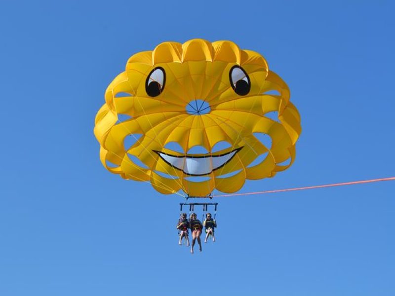 Parasailing With Pelican Adventures