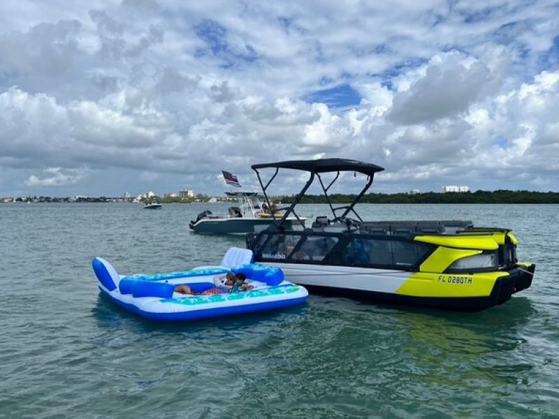 Miami Water Tour with water Activities Included Ocean Playground