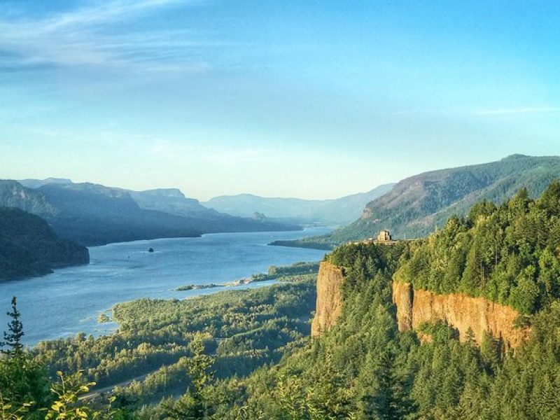 Hike and Bike Tour to Columbia River Gorge Waterfalls