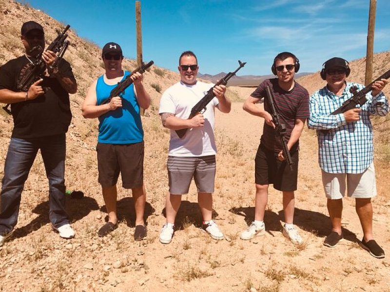 3 Gun Desert Machine Gun Shooting Adventure