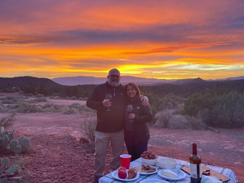 Sunset Sedona Sacred Places -gourmet picnic dinner and stargazing