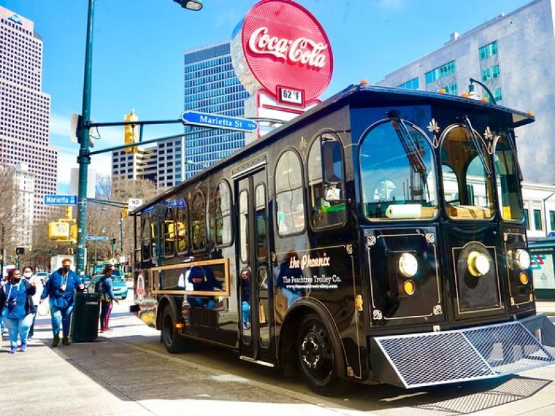 90-Minute Narrated Sightseeing Trolley Tour in Atlanta