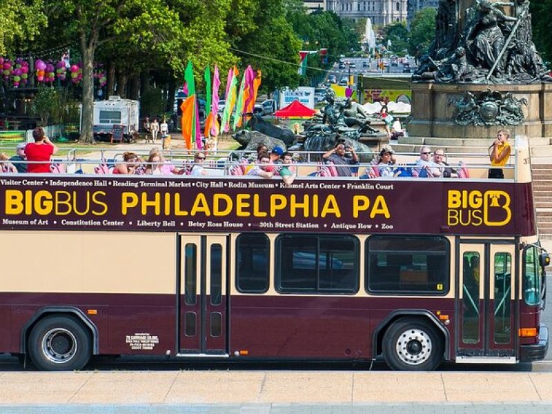 Hop On Hop Off Double Decker Bus Tour of Philadelphia