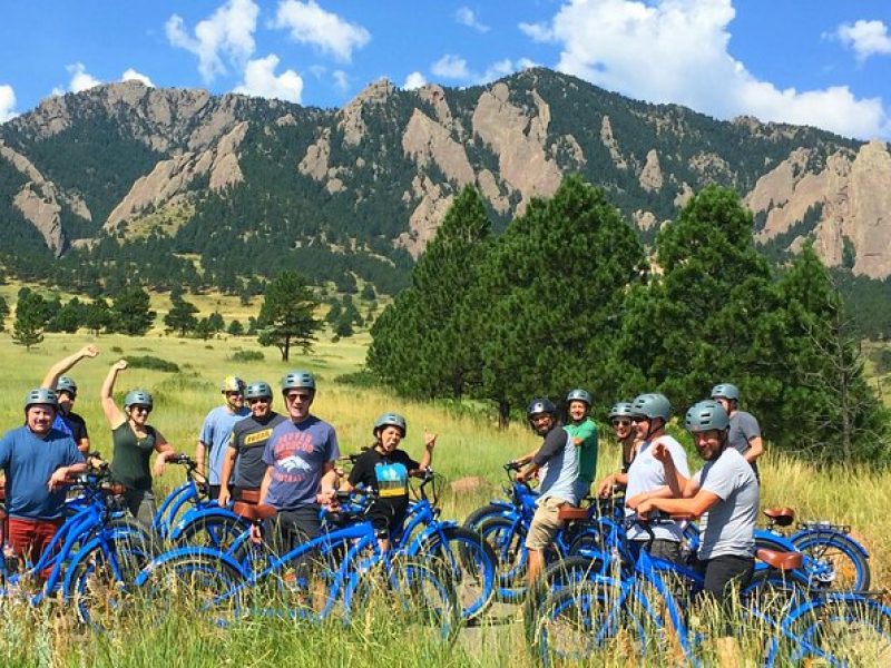 Original Electric Cruiser Fat Tire Bike Tour – Best of Boulder