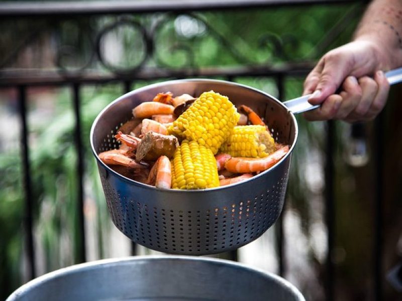 French Quarter Shrimp Boil – Dinner Cabaret or Storytelling Lunch