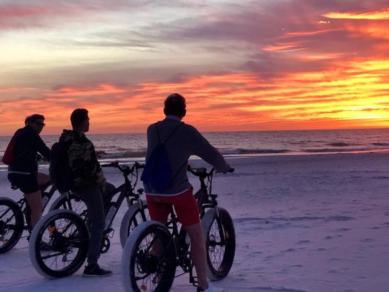 Siesta Key Electric Bike Sunset Tour