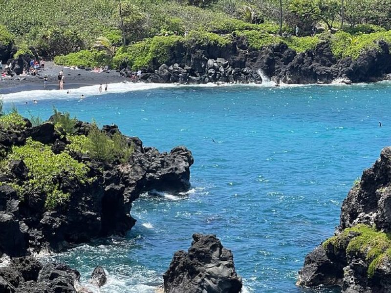 Road to Hana Tours to Black Sand Beach, Waterfalls, and More!