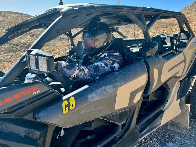 Desert Combo: Can Am UTV, Shooting and Axe Throwing Experience